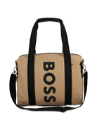 Borsa fasciatoio per neonati BOSS Kidswear beige con stampa - Rubino Kids