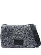 Borsa fasciatoio per neonati ETRO Kids blu con motivo paisley - Rubino Kids