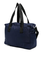 Borsa fasciatoio per neonati Moschino Kids blu navy con design trapuntato - Rubino Kids