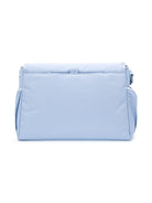 Borsa fasciatoio per neonato Emporio Armani Kids azzurro con applicazione logo - Rubino Kids