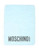 Borsa fasciatoio per neonato Moschino Kids azzurra con stampa Teddy Bear - Rubino Kids