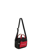 Borsa messenger per bambina Givenchy Kids nero con inserti - Rubino Kids