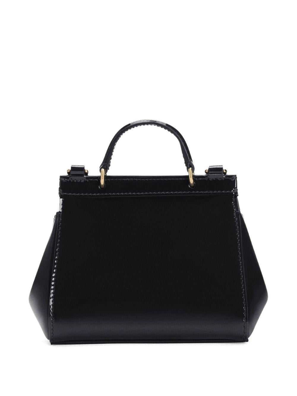 Borsa mini per bambina Dolce & Gabbana Kids blu con dettagli color oro - Rubino Kids