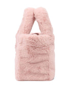 Borsa Mini Vanity per bambina MC2 Saint Barth Kids rosa con logo ricamato a contrasto - Rubino Kids