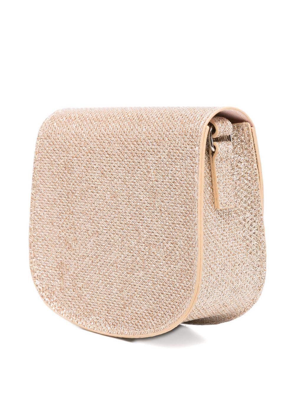 Borsa per bambina Aruna Seth color oro con applicazione farfalle - Rubino Kids