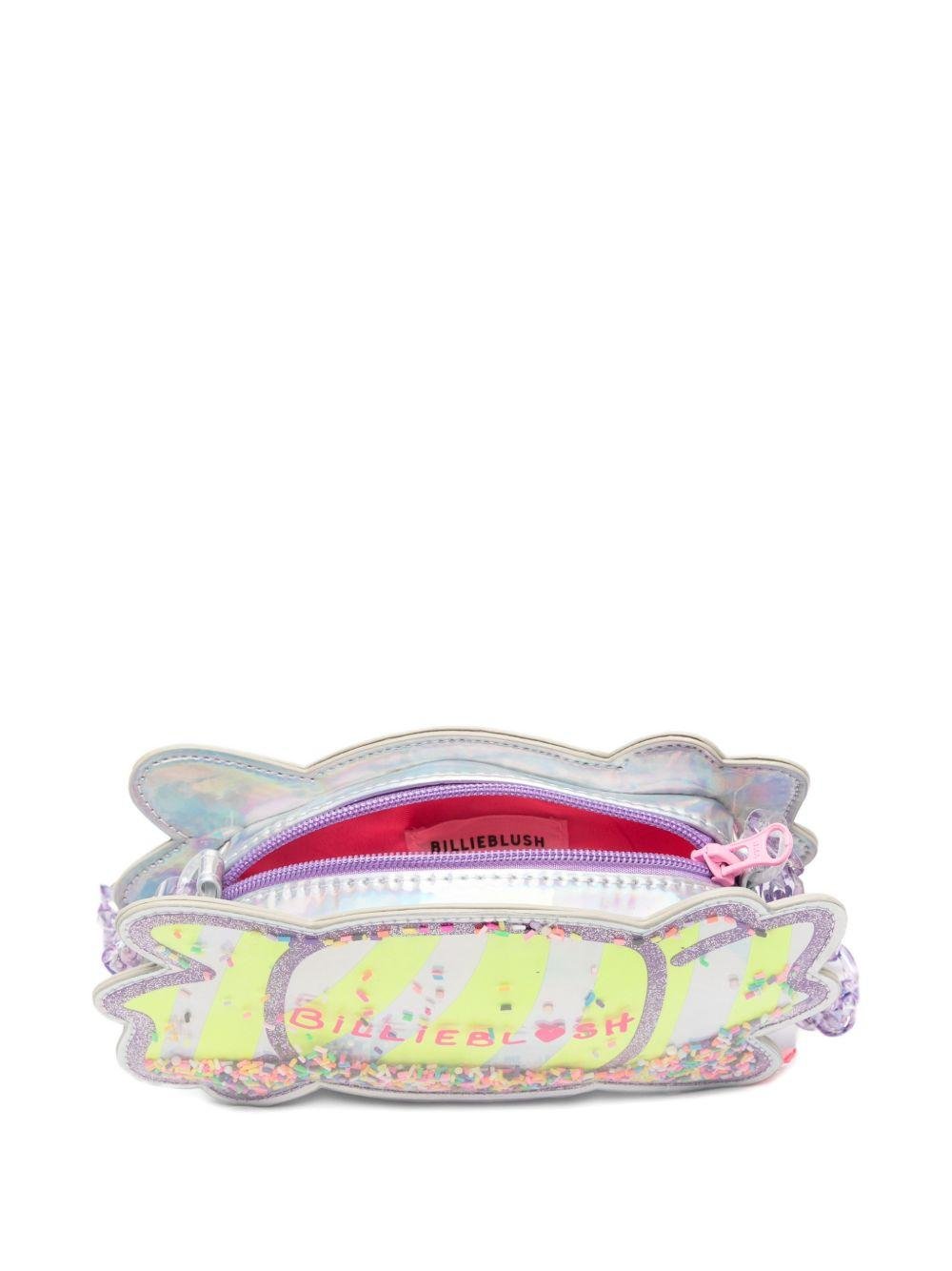 Borsa per bambina Billieblush argento a forma di caramella - Rubino Kids