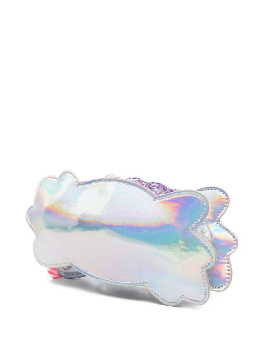 Borsa per bambina Billieblush argento a forma di caramella - Rubino Kids