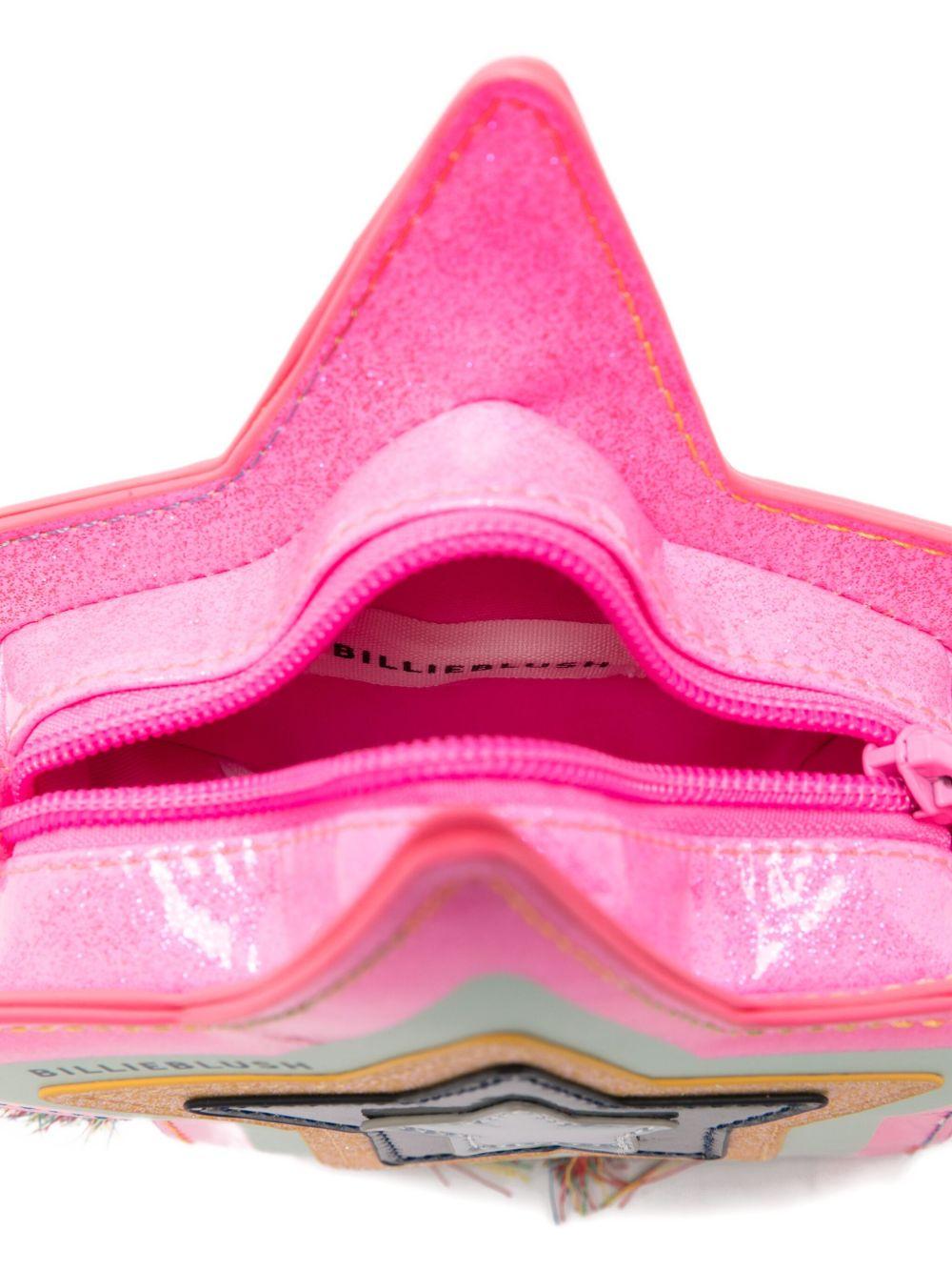 Borsa per bambina Billieblush rosa a forma di stella - Rubino Kids