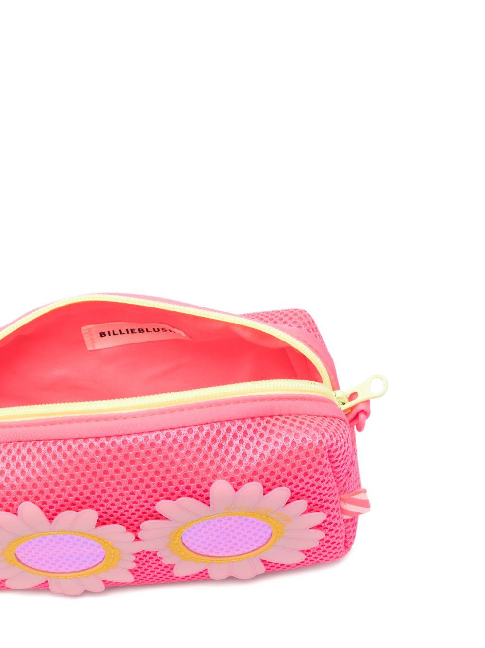 Borsa per bambina Billieblush rosa con applicazioni a fiore - Rubino Kids