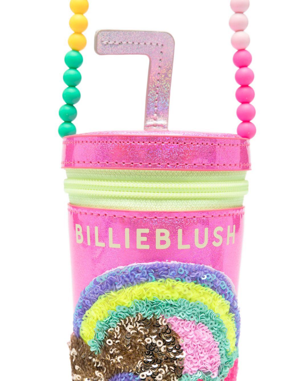Borsa per bambina Billieblush rosa Milkshake con paillettes - Rubino Kids