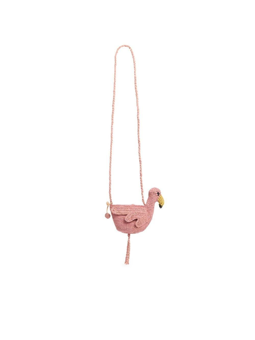 Borsa per bambina Bonpoint lilla con design fenicottero - Rubino Kids