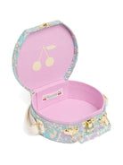 Borsa per bambina Bonpoint viola con stampa a fiori - Rubino Kids