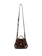 Borsa per bambina Dolce & Gabbana Kids animalier con stampa leopardata - Rubino Kids
