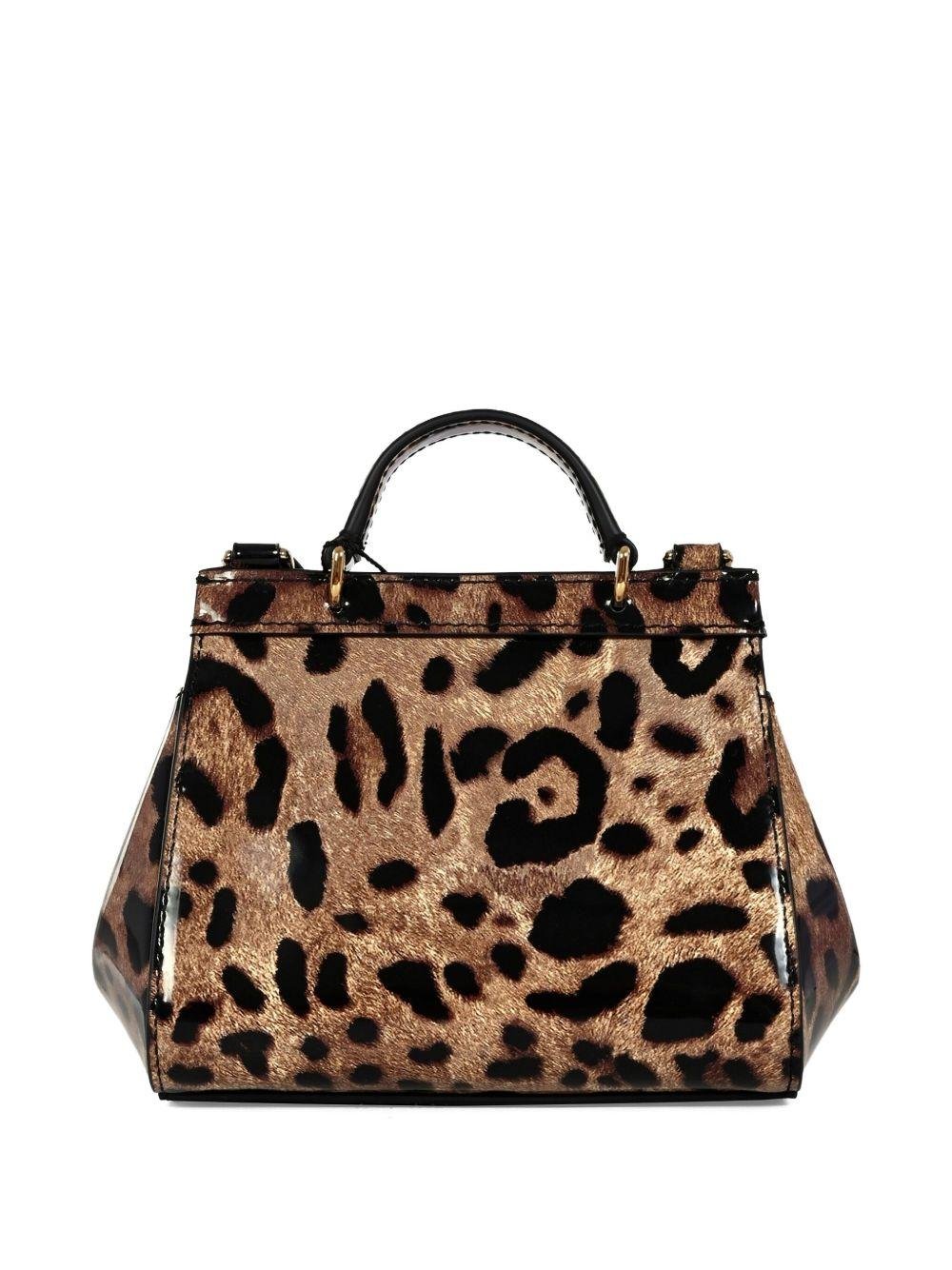 Dolce & Gabbana Kids leopard print bag for girls