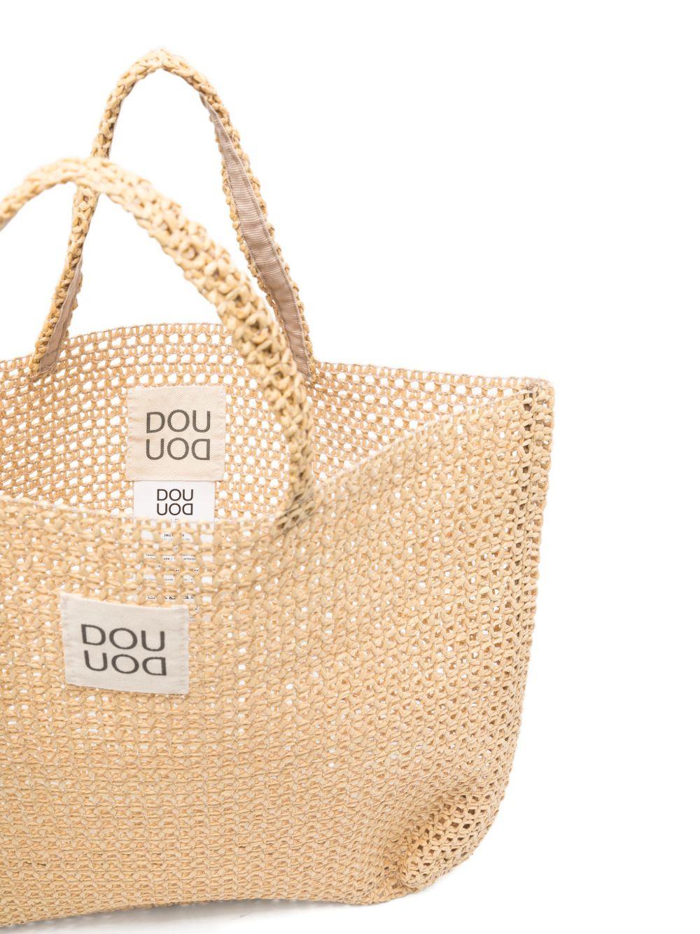 Borsa per bambina Douuod Kids beige con design intrecciato - Rubino Kids