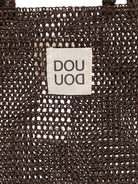 Borsa per bambina Douuod Kids marrone con texture intrecciata - Rubino Kids