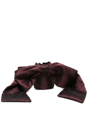 Borsa per bambina Douuod Kids rossa con fiocco