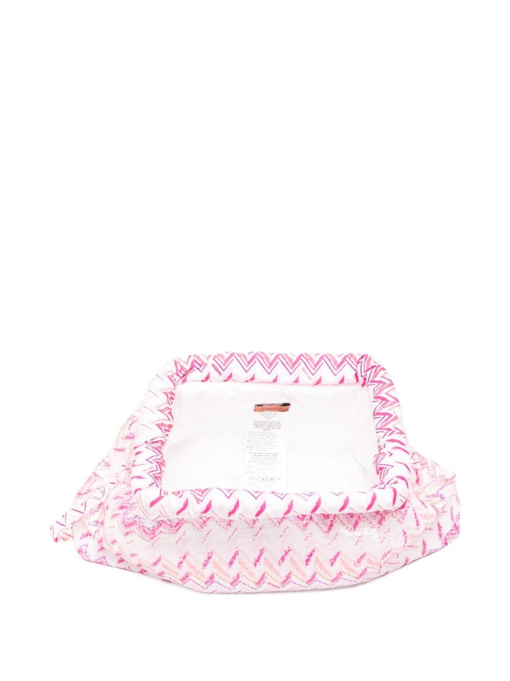 Borsa per bambina Missoni Kids multicolor con paillettes - Rubino Kids