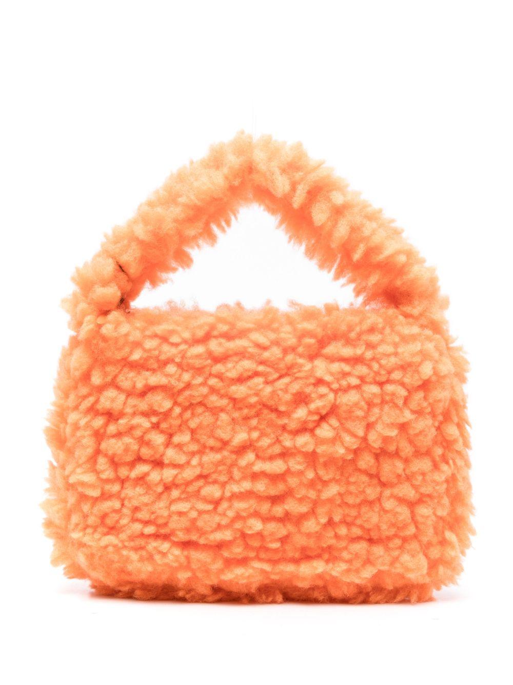 Borsa per bambina Molo arancione in pelliccia - Rubino Kids