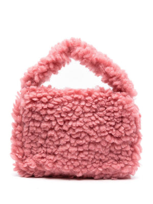 Borsa per bambina Molo rosa in pelliccia