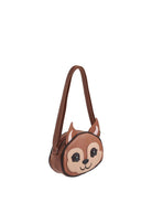 Borsa per bambina Molo Squirrel marrone con tracolla singola - Rubino Kids
