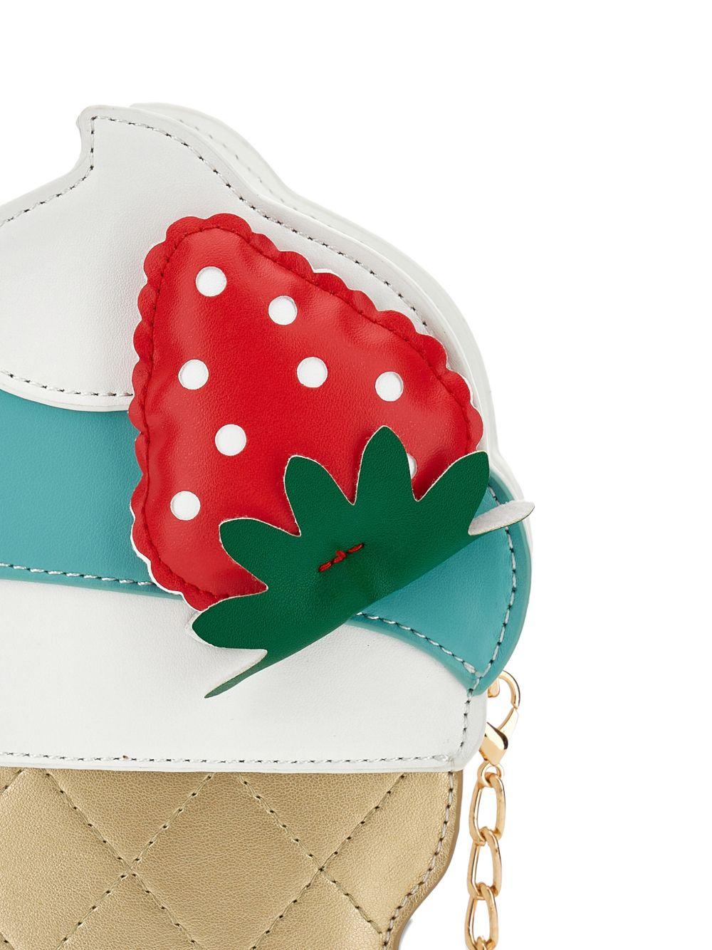 Borsa per bambina Monnalisa multicolore a forma di gelato - Rubino Kids