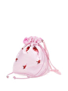 Borsa per bambina Monnalisa rosa con chiusura a coulisse - Rubino Kids