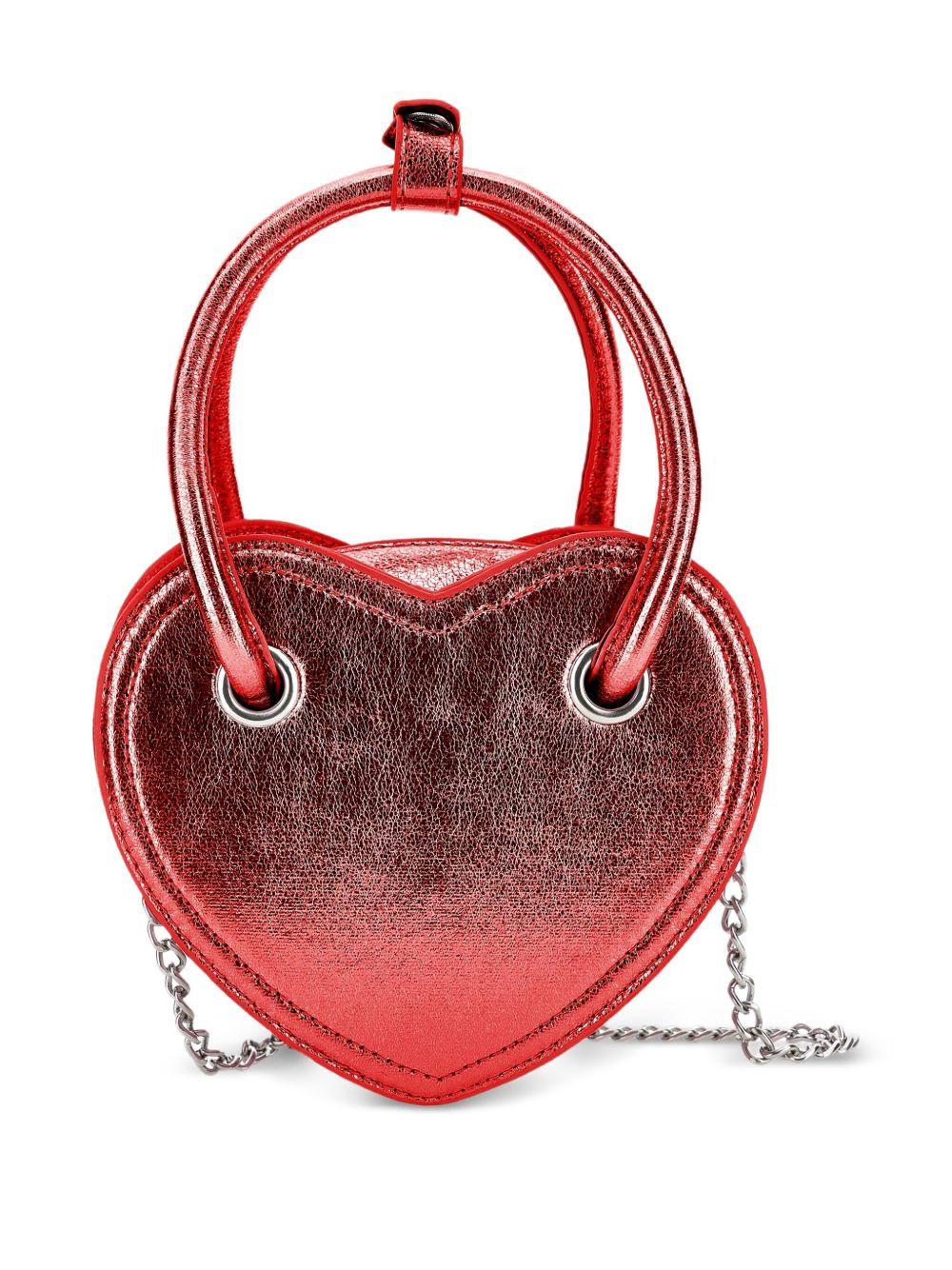 Borsa per bambina Monnalisa rossa a forma di cuore - Rubino Kids