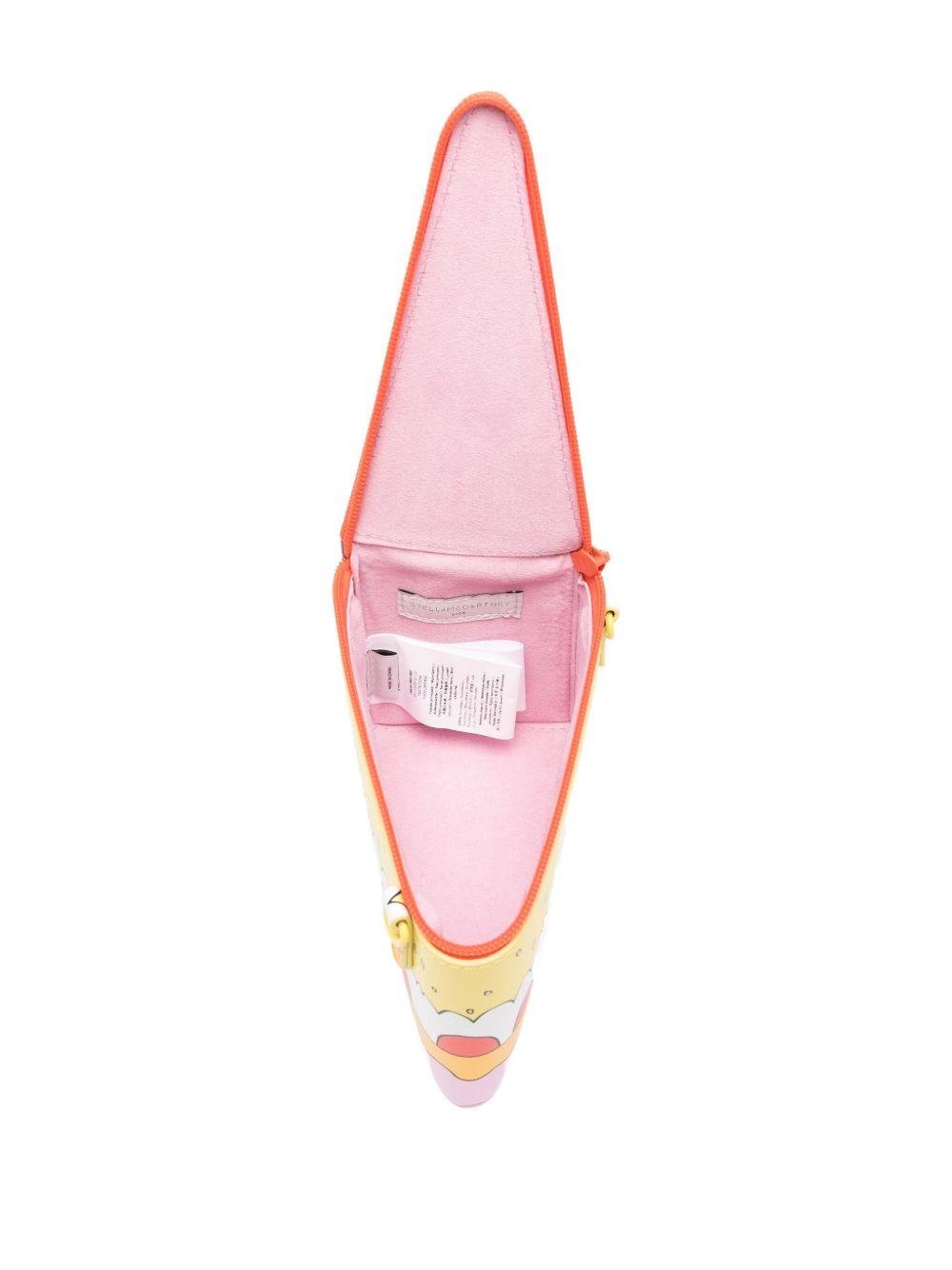 Borsa per bambina Stella McCartney Kids multicolore con stampa di torta - Rubino Kids