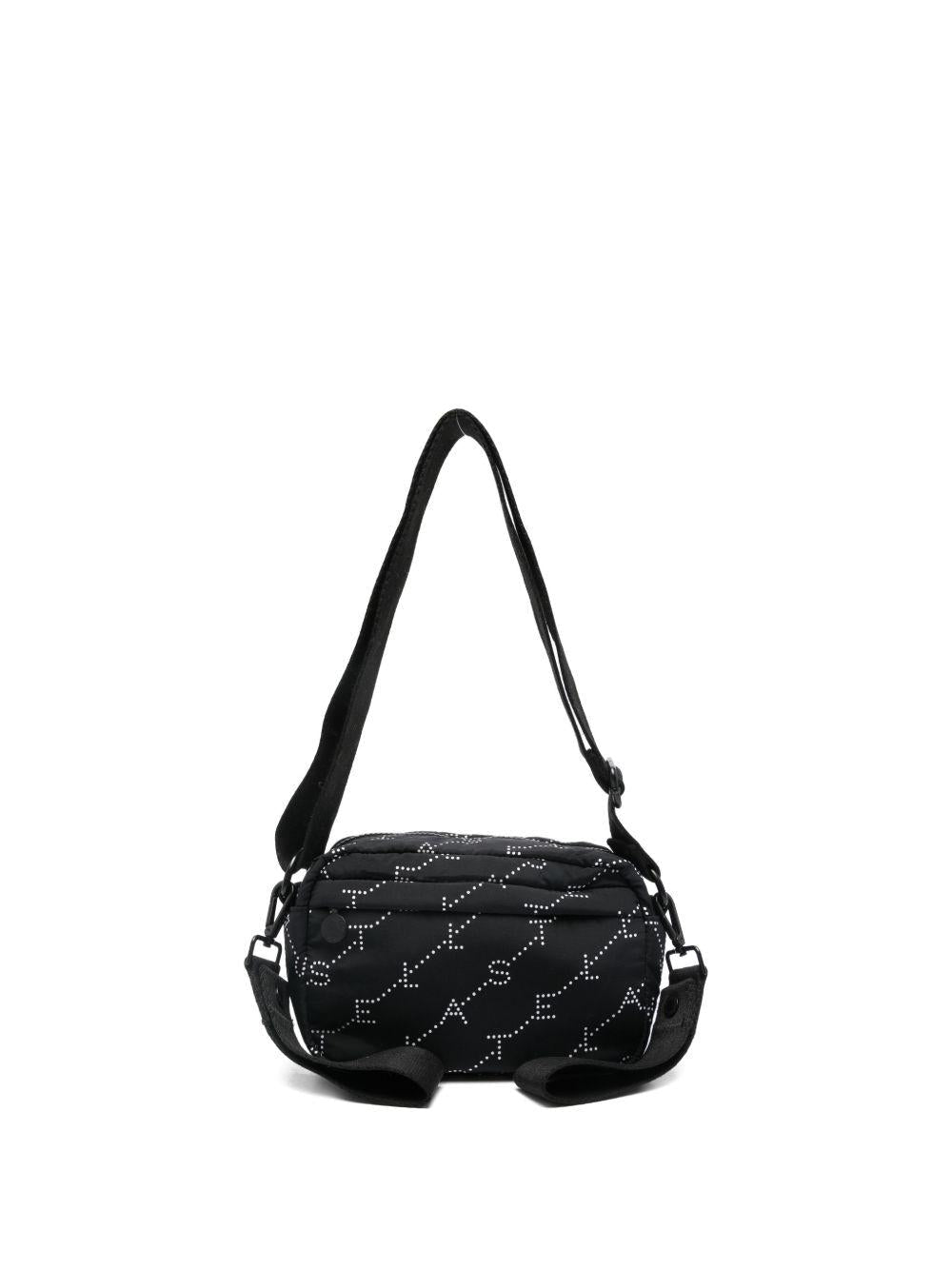 Borsa per bambina Stella McCartney Kids nera con tracolla - Rubino Kids