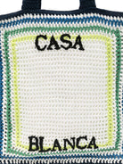 Borsa tote per bambina Casablanca Kids multicolor con ricamo logo - Rubino Kids