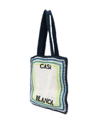 Borsa tote per bambina Casablanca Kids multicolor con ricamo logo - Rubino Kids