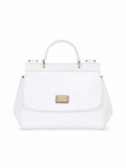 Borsa tote per bambina Dolce & Gabbana Kids Sicily mini bianca - Rubino Kids