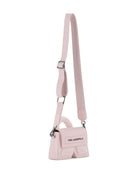 Borsa tote per bambina Karl Lagerfeld Kids rosa con stampa logo - Rubino Kids