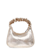 Borsa tote per bambina Molo oro June con effetto metallizzato e manico elasticizzato - Rubino Kids