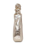 Borsa tote per bambina Molo oro June con effetto metallizzato e manico elasticizzato - Rubino Kids