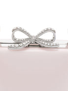 Borsa tote per bambina Self - Portrait rosa con fiocco - Rubino Kids