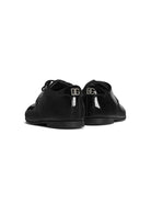 Brogues verniciate per bambino Dolce & Gabbana Kids nero con finitura lucida - Rubino Kids