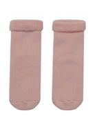 Calzini per neonata Petit Bateau rosa con orli a coste (3 pezzi) - Rubino Kids