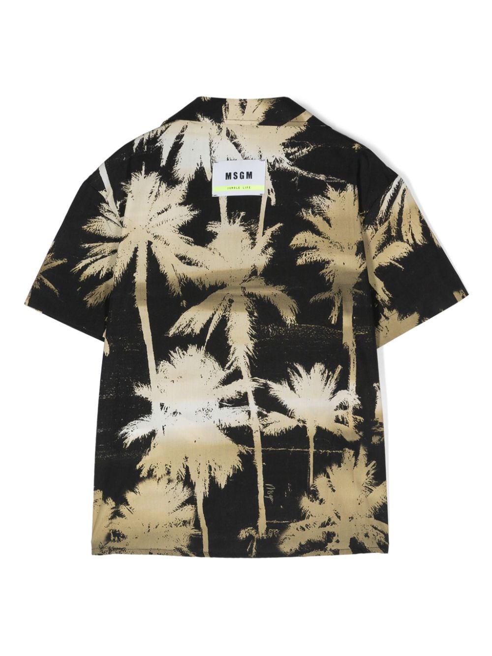 Camicia con stampa Palm Tree - Rubino Kids