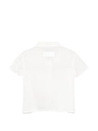 Camicia per bambina Balmain Kids bianca con colletto classico - Rubino Kids