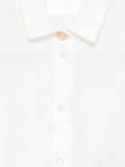 Camicia per bambina Balmain Kids bianca con colletto classico - Rubino Kids