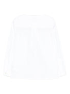 Camicia per bambina Emilio Pucci Junior bianco con stampa grafica - Rubino Kids