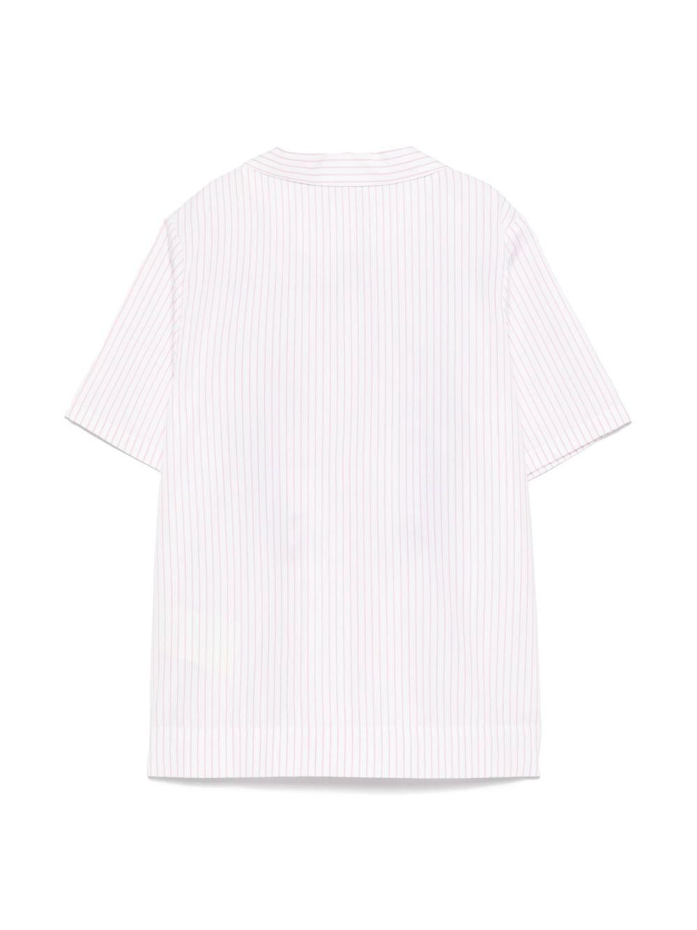 Camicia per bambina Fendi Kids rosa con stampa grafica sul davanti - Rubino Kids