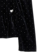 Camicia per bambina Monnalisa nero a pois - Rubino Kids