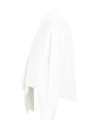 Camicia per bambina MSGM Kids bianco con ruches - Rubino Kids