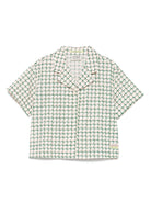 Camicia per bambina Scotch & Soda Kids beige con stampa - Rubino Kids