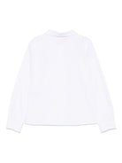 Camicia per bambina Vivetta bianco con design ricamato - Rubino Kids