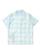 Camicia per bambino AMIRI KIDS azzurro a maniche corte - Rubino Kids