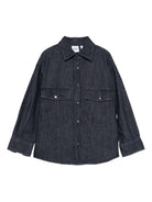 Camicia per bambino Aspesi Kids denim con doppia tasca - Rubino Kids